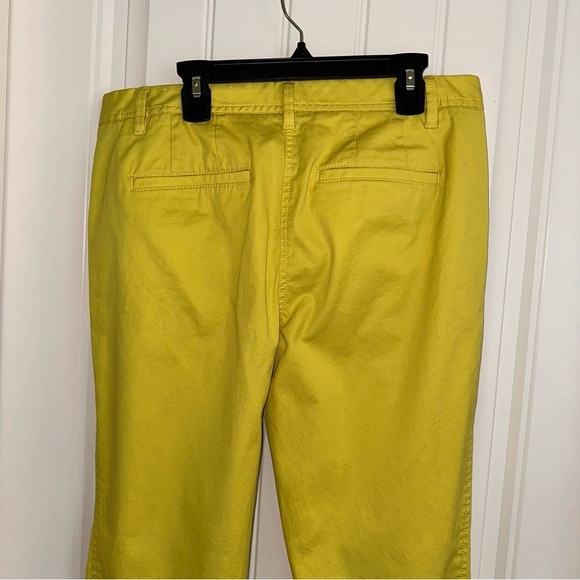 Talbots relaxed chino pants women 4 yellow - Picture 8 of 13